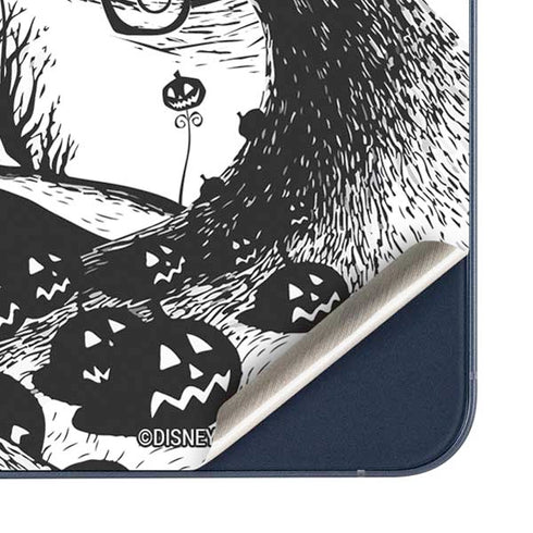 Disney The Nightmare Before Christmas Jack on Spiral Hill Art Galaxy A35 5G Skin